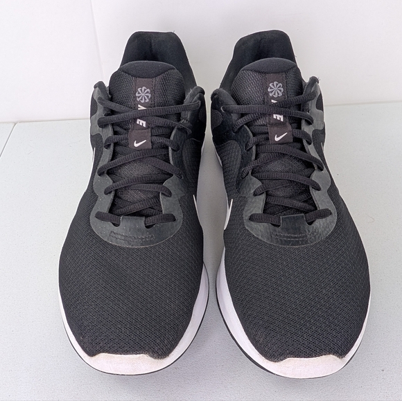 Nike Revolution 6 Mens Size 13 Next Nature Running Shoes Black White DC3728-003 main image 6
